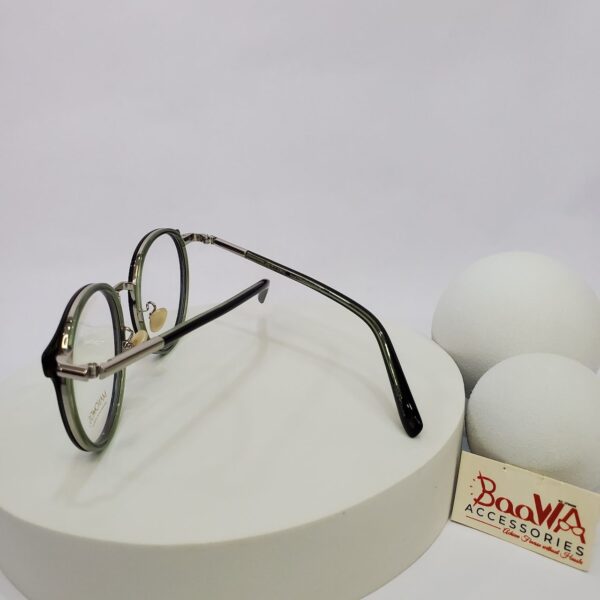 Manomos Mods C2 Round Tortoise Shell Full-Rim Eyeglasses