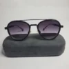 Maybach TJT2380 Aviator Black Metal Gradient Sunglasses