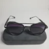 Maybach TJT2380 Aviator Black Metal Gradient Sunglasses