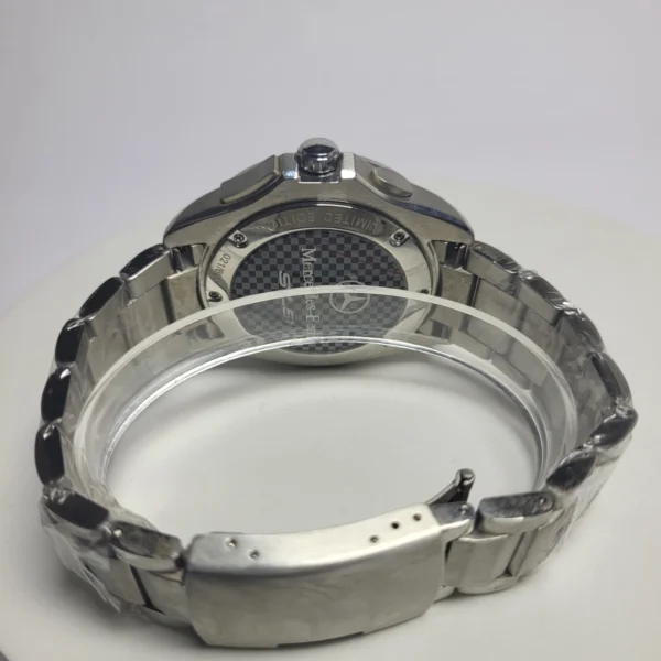 Benz Chronograph Tachymeter Men's Rose Gold Stainless Steel Watch