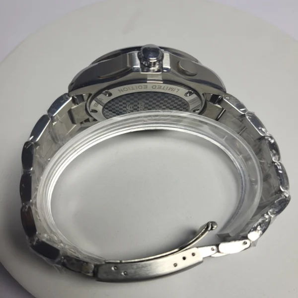 Benz Chronograph Tachymeter Men's Rose Gold Stainless Steel Watch