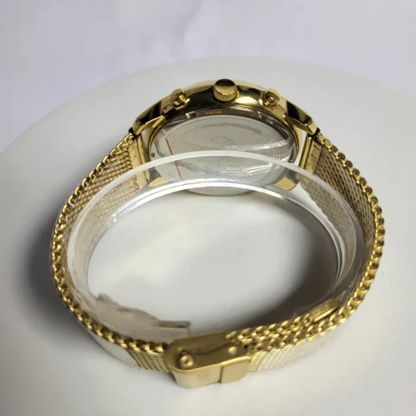 Movado Men's Gold Stainless Steel Chronograph Watch