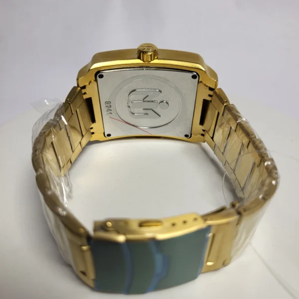 Nepic S241 Men's Stainless Steel Square Date Watch