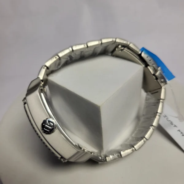 Nepic S241 Men's Stainless Steel Square Date Watch