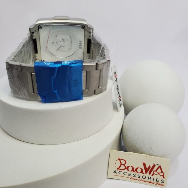 Nepic S241 Men's Stainless Steel Square Date Watch