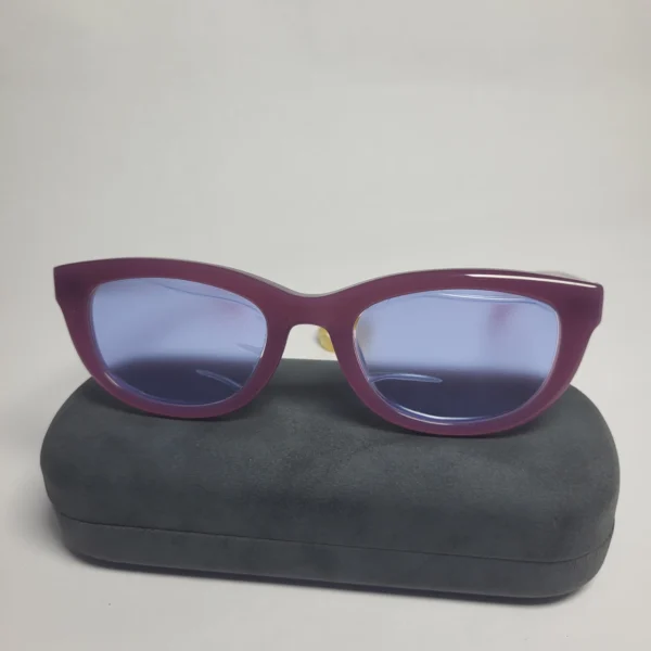 Designer Col.PC5 Purple Cat-Eye Sunglasses