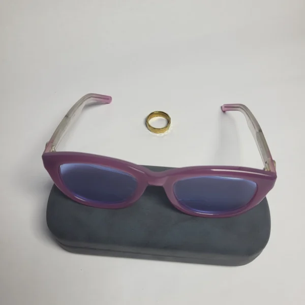 Designer Col.PC5 Purple Cat-Eye Sunglasses