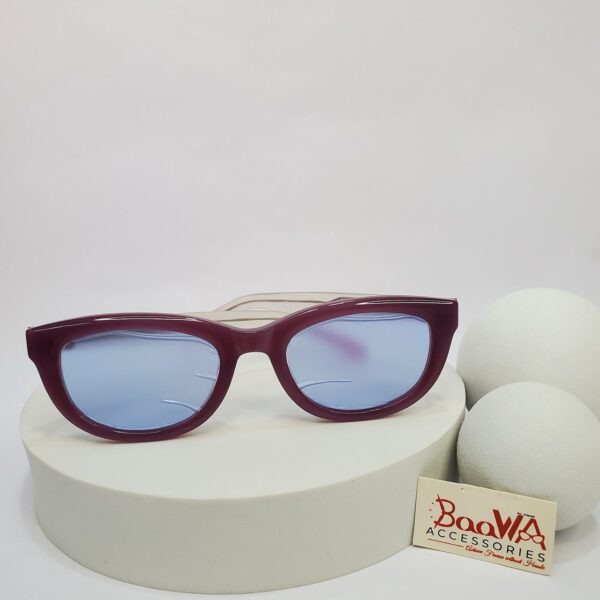 Designer Col.PC5 Purple Cat-Eye Sunglasses