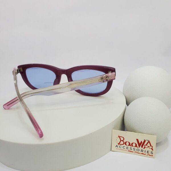 Designer Col.PC5 Purple Cat-Eye Sunglasses
