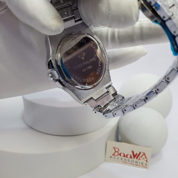 Patek Philippe 1560 Men's Gold Textured Stainless Steel Water Resistant Watch