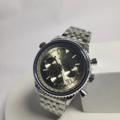 Poedagar 960B Men's Stainless Steel Chronograph Water Resistant Watch