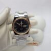 Poedagar Quartz Stainless Steel Water Resistant Men's Day-Date Watch