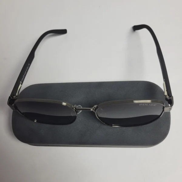 Police T0973 Men's Metal Frame Gradient  Dark Lens Sunglasses