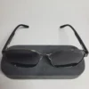 Police T0973 Men's Metal Frame Gradient  Dark Lens Sunglasses
