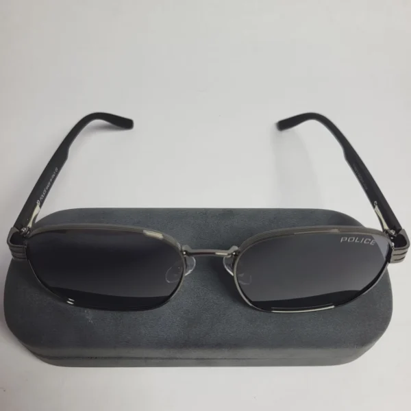 Police T0973 Men's Metal Frame Gradient  Dark Lens Sunglasses