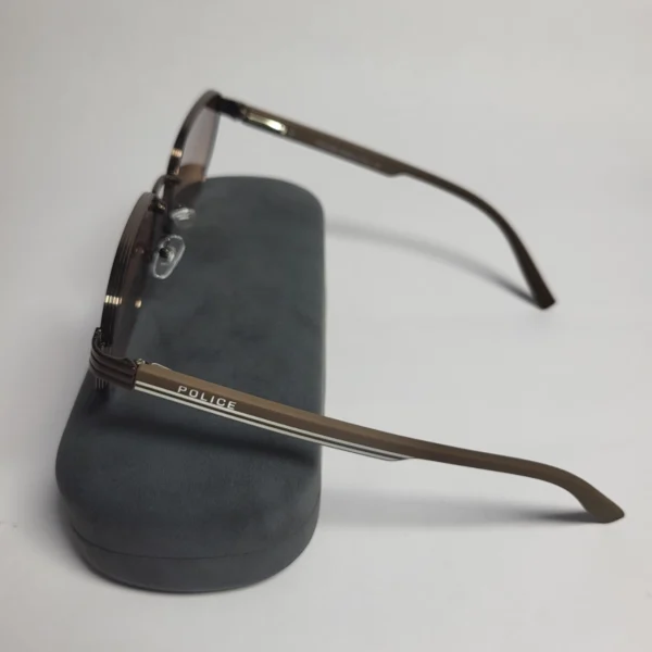 Police T0973 Men's Metal Frame Gradient  Dark Lens Sunglasses