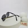 Police T0973 Men's Metal Frame Gradient  Dark Lens Sunglasses