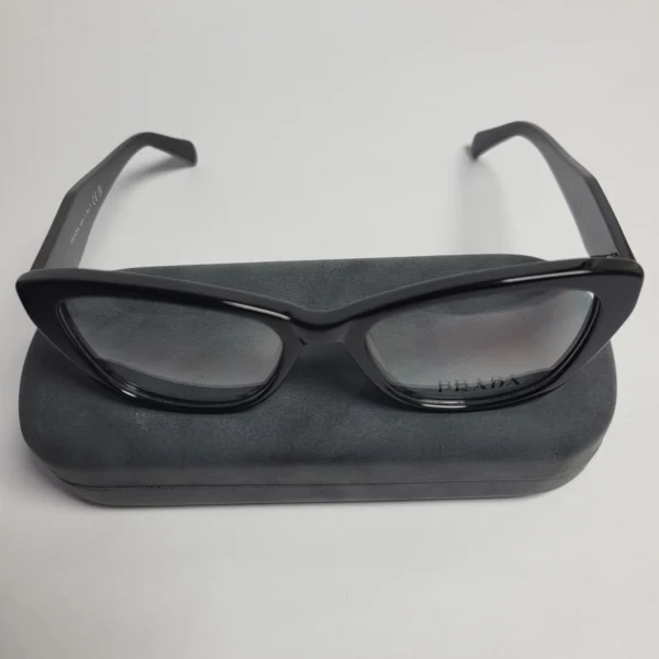 Prada PR 19WV Black Cat-Eye Acetate Eyeglasses