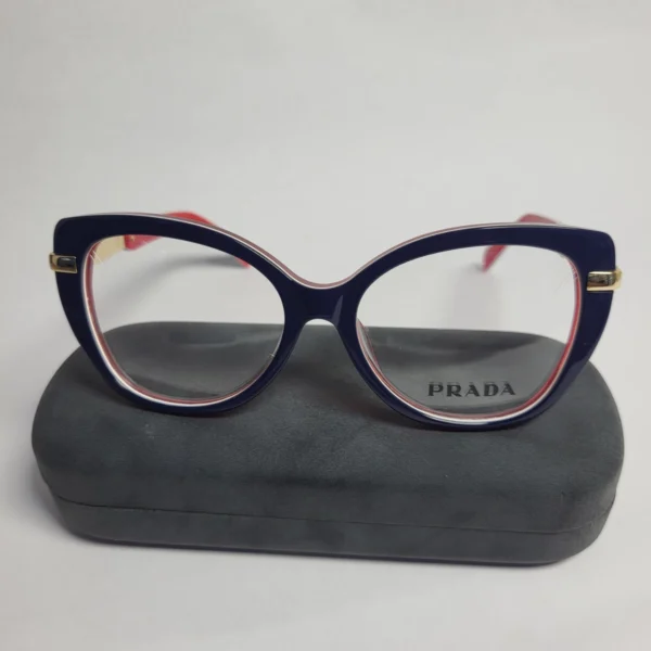 Prada SP81S Black  Pink Cat-Eye Fashion Glasses
