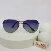 Ray-Ban RB3469 Unisex Titanium Aviator Purple Gradient Sunglasses