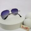 Ray-Ban RB3469 Unisex Titanium Aviator Purple Gradient Sunglasses