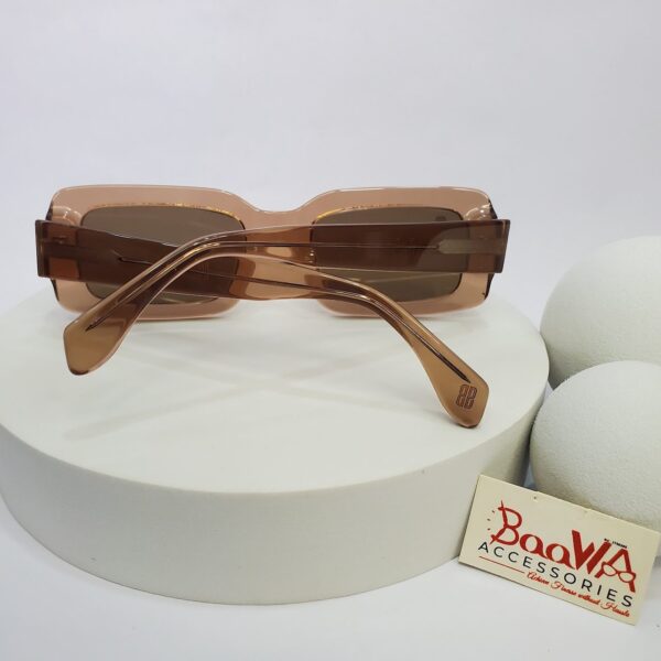 Red by Red 53221-145 Unisex Rectangular Acetate Sunglasses