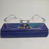 Rolex RO9816 Ti-A Rimless Titanium Rectangle Eyeglasses