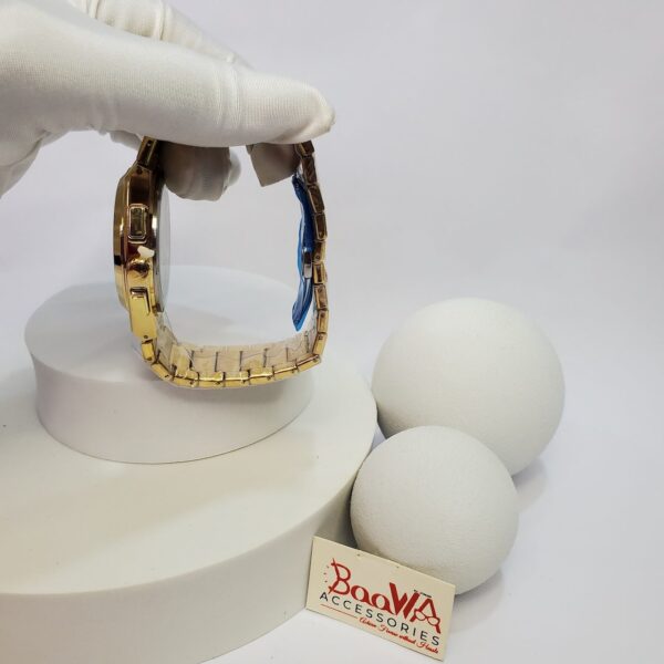 Tissot PRX 1853 Men's Gold Stainless Steel Chronograph Watch