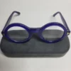 Tom Ford TF5613 Round Acetate Eyeglasses - Blue  Black