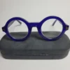 Tom Ford TF5613 Round Acetate Eyeglasses - Blue  Black