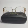 Versace VE6808 Gold Metal Square Women's Eyeglasses