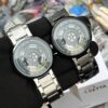 Ketta Wheel Dial Stainless Steel Men's Chain Watch