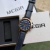Megir A29 Premium Chronograph Leather Men's Watch