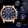 Megir A29 Premium Chronograph Leather Men's Watch