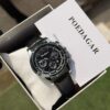 Poedagar A23 Men's Chronograph Leather Watch