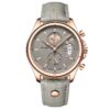 Poedagar A25 Black Leather Chronograph Men's Watch - view 17