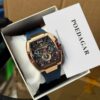 Poedagar A3 Luxury Tonneau Men's Sport Watch