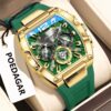 Poedagar A3 Luxury Tonneau Men's Sport Watch