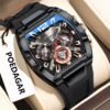 Poedagar A3 Luxury Tonneau Men's Sport Watch