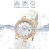 Reward A8 Crystal Bezel Silicone Strap Women's Watch