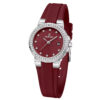 Reward A8 Crystal Bezel Silicone Strap Women's Watch