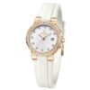 Reward A8 Crystal Bezel Silicone Strap Women's Watch