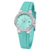 Reward A8 Crystal Bezel Silicone Strap Women's Watch