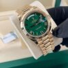 Rolex Day-Date Green Dial Gold Men's Watch