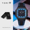 Tomi Square Sport Silicone Men's Watch